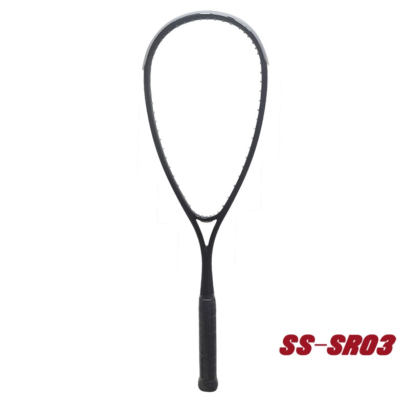 Racheta de squash din fibra de carbon